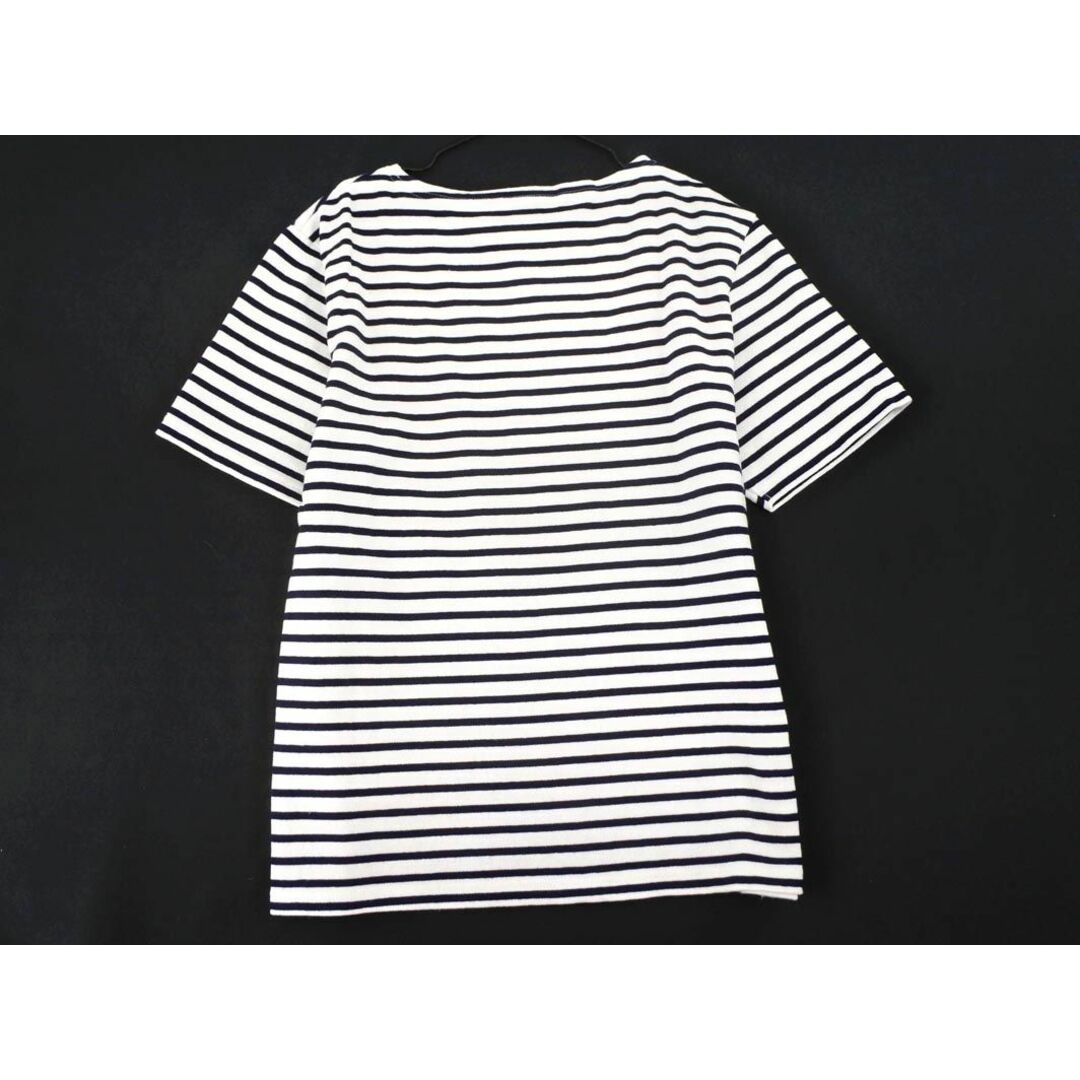 URBAN RESEARCH(アーバンリサーチ)のURBAN RESEARCH アーバンリサーチ ボーダー カットソー sizeS/白ｘ紺 ■◆ メンズ メンズのトップス(Tシャツ/カットソー(半袖/袖なし))の商品写真