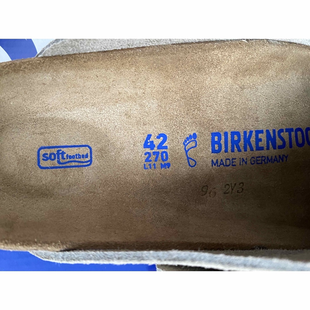 BIRKENSTOCK(ビルケンシュトック)のねぼすけ様専用Birkenstock Boston Taupe トープ メンズの靴/シューズ(サンダル)の商品写真