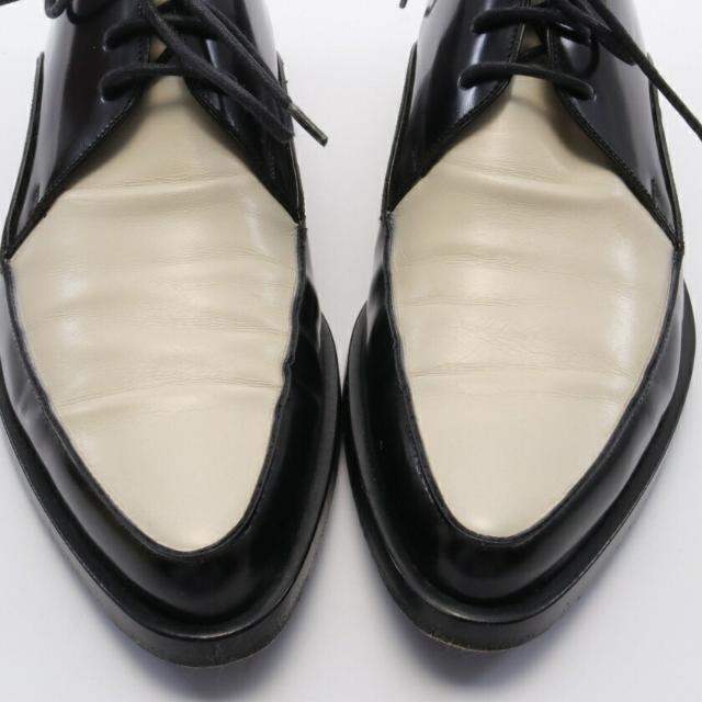 LOUIS VUITTON(ルイヴィトン)の ドレスシューズ レザー ブラック ホワイト バイカラー メンズの靴/シューズ(ドレス/ビジネス)の商品写真