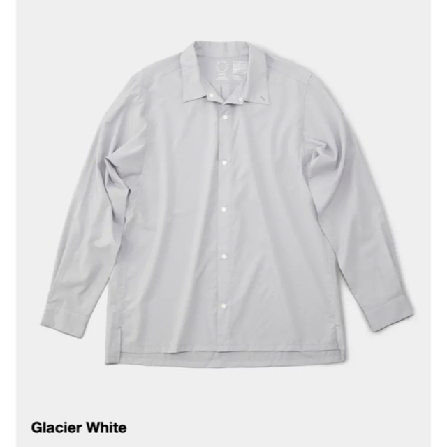 即購入可】山と道 SS23 UL shirt Glacier White:XL-