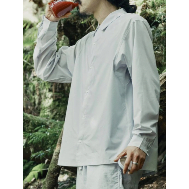 山と道 UL shirt Glacier White 半袖-