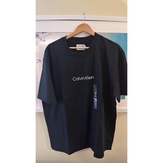 Calvin Klein 半袖 Tシャツ L ブラック CKロゴ 正規品 ハワイ