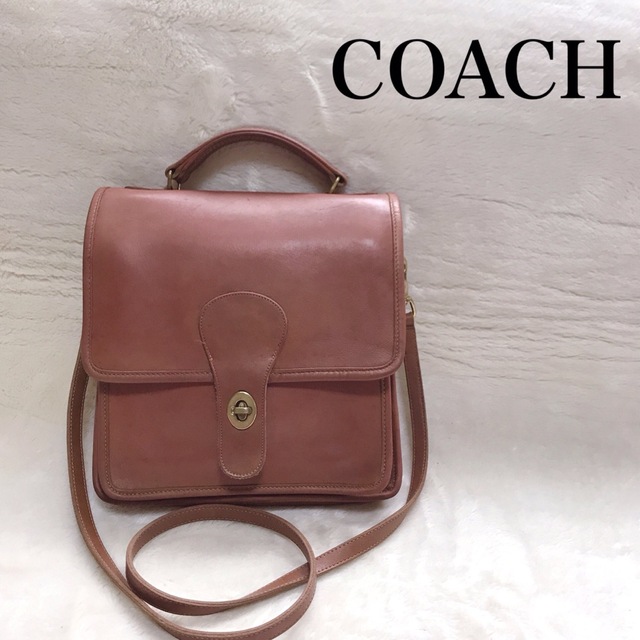 Coachコーチ ショルダーバッグ グラブタンレザー