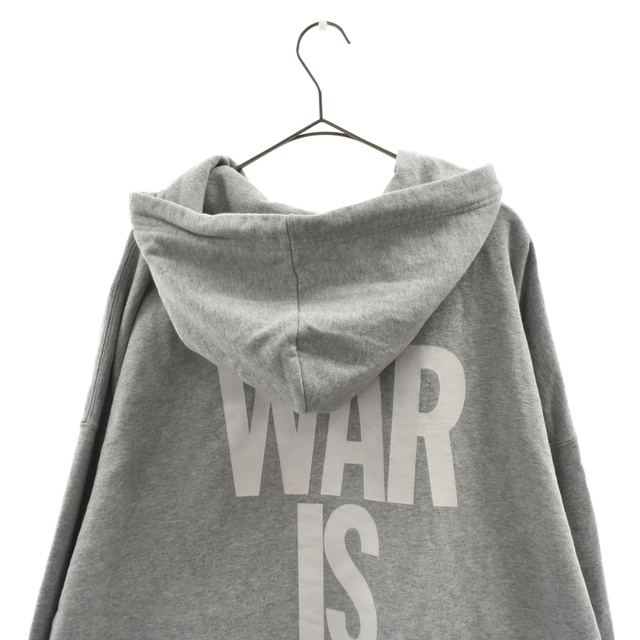 MIHARA YASUHIRO ミハラヤスヒロ 22AW printed hoodie WAR IS OVER ...
