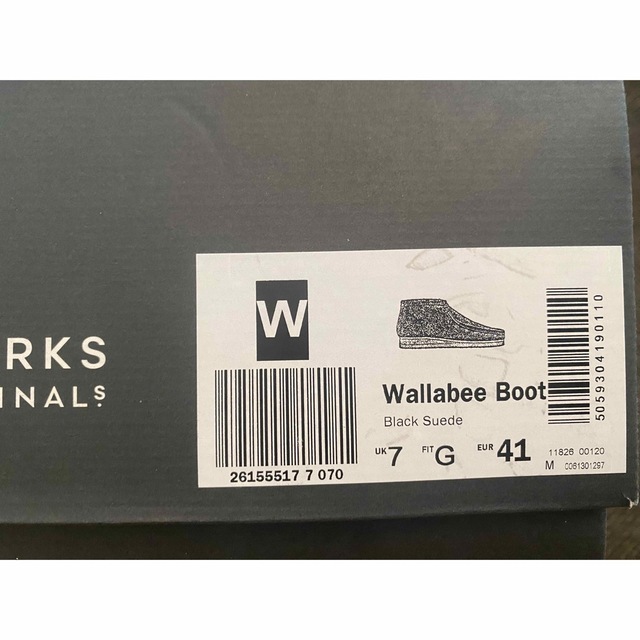 Clarks Wallabee Boots Black クラークス　ワラビー 2