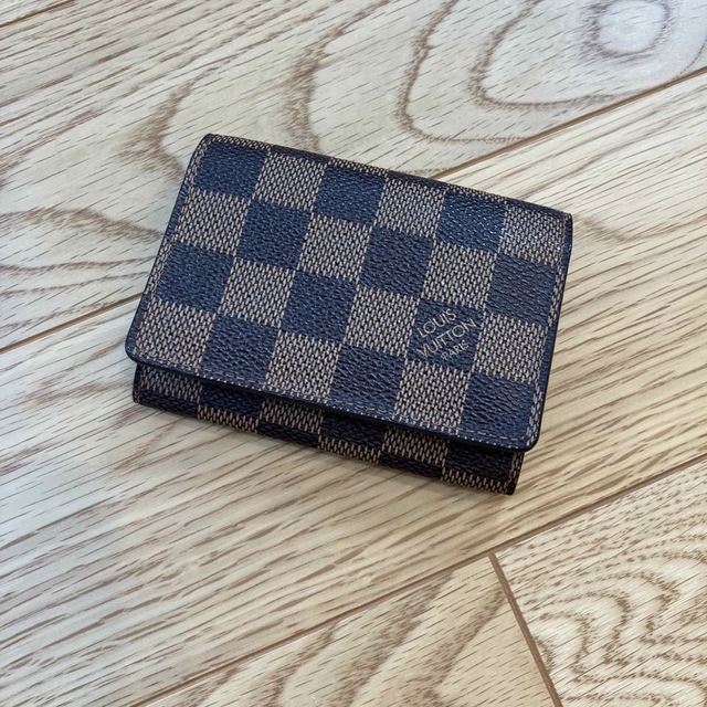 LOUIS VUITTON(ルイヴィトン)の美品 ルイヴィトン 名刺入れ ダミエ カードケース LOUIS VUITTON レディースのファッション小物(名刺入れ/定期入れ)の商品写真