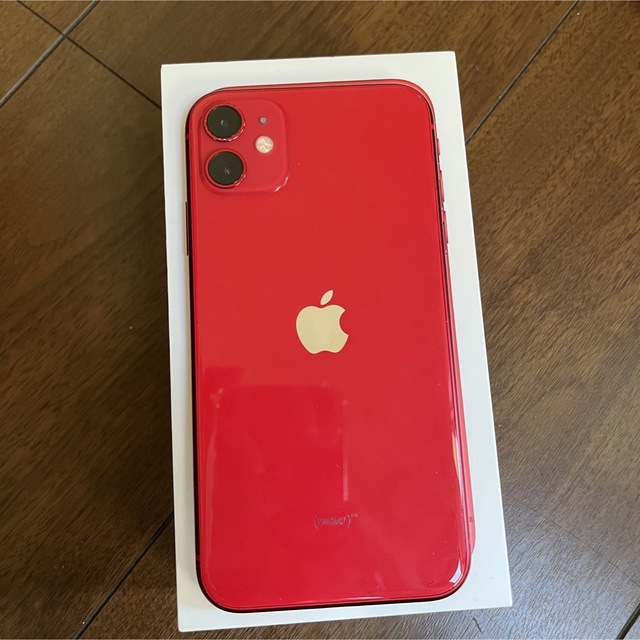 ソフトバンク色iPhone11 PRODUCT (RED)128GBSIMフリー