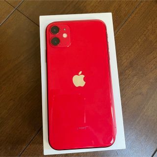 アップル(Apple)のiPhone11 PRODUCT (RED)128GBSIMフリー(スマートフォン本体)