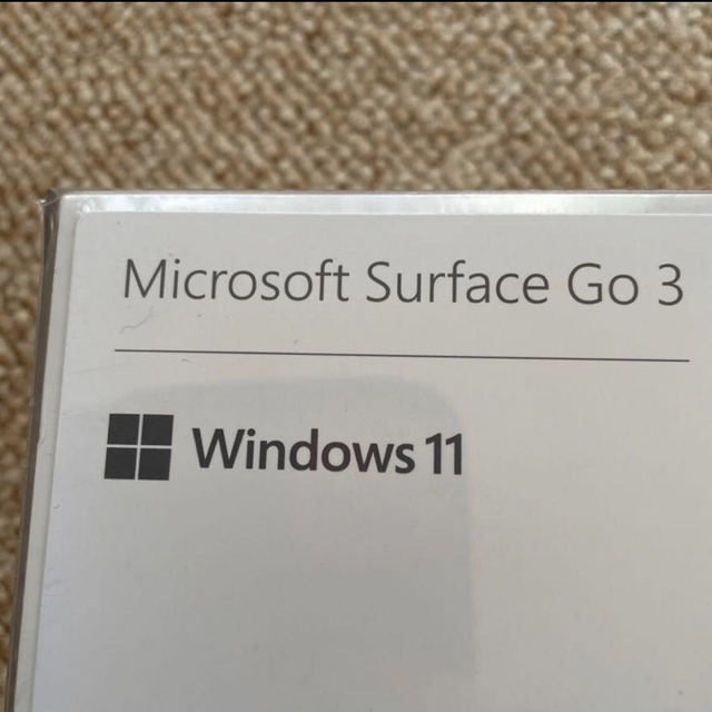 Microsoft(マイクロソフト)の【新品　保証あり】surface go3 8v600015 officeなし スマホ/家電/カメラのPC/タブレット(タブレット)の商品写真