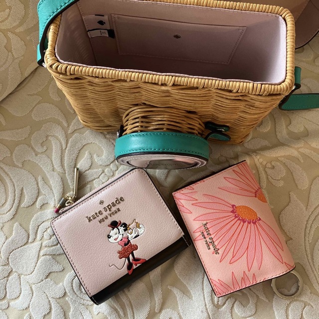kate spade NEW YORK - ケイトスペード カメラ型 カゴバッグの kate spade NEW YORK - ケイトスペード カメラ型 カゴバッグの