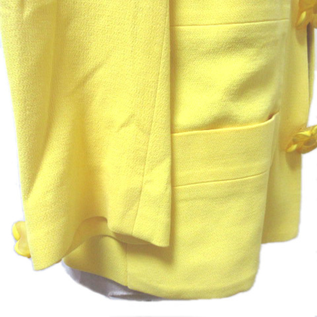 CLATHAS(クレイサス)のクレイサス CLATHAS ヴィンテージ ジャケット 7分袖 七分袖 黄 38 レディースのジャケット/アウター(その他)の商品写真