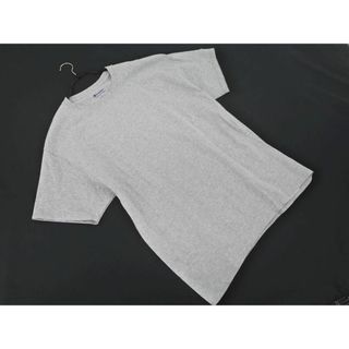 チャンピオン(Champion)のChampion チャンピオン クルーネック 半袖 Tシャツ sizeL/グレー ■◆ メンズ(Tシャツ/カットソー(半袖/袖なし))