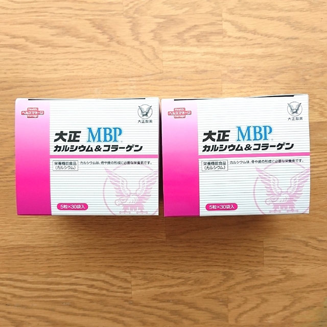 大正製薬(タイショウセイヤク)の大正製薬 MBP カルシウム&コラーゲン 30袋×2箱 食品/飲料/酒の健康食品(コラーゲン)の商品写真