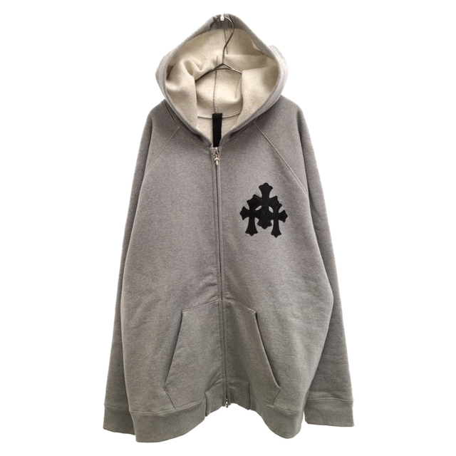 新品未使用 Chrome Hearts クロムハーツ パーカー グレー XL