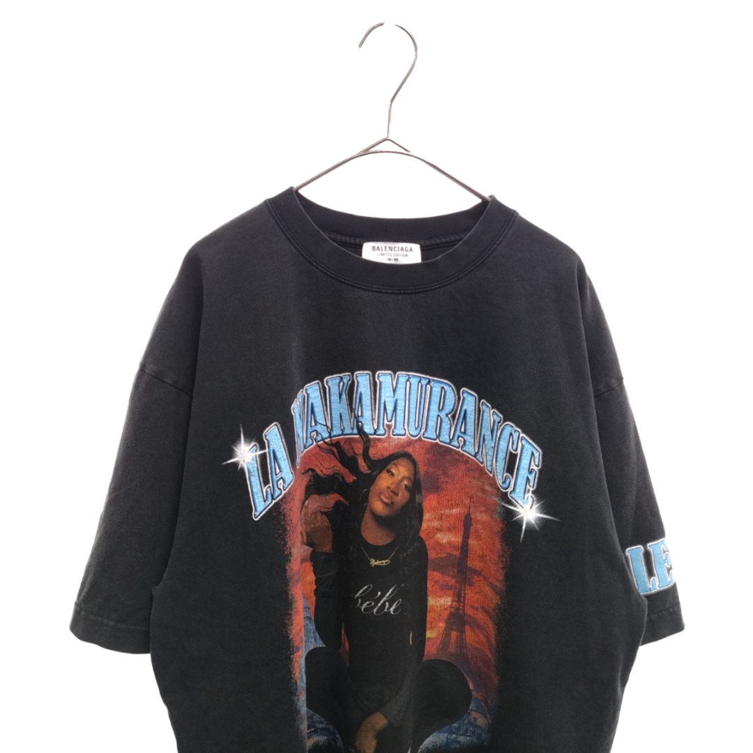 BALENCIAGA バレンシアガ AYA NAKAMURA 641655 TMV86 アヤ ナカムラ フォトプリント 半袖Tシャツ カットソー