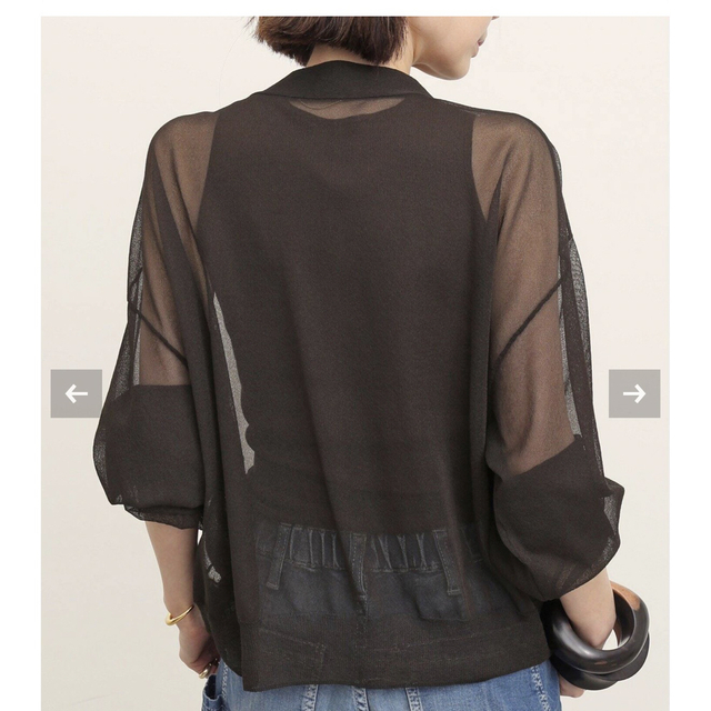 新品 L'Appartement Sheer Cardigan 2