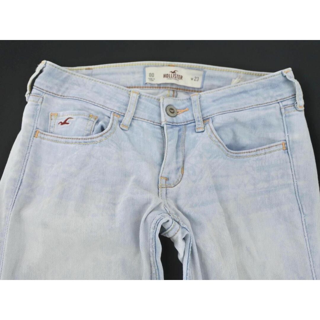 Hollister(ホリスター)のホリスター スキニー デニムパンツ size23/水色 ■■ レディース レディースのパンツ(デニム/ジーンズ)の商品写真