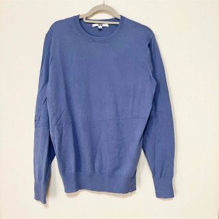 ユニクロ(UNIQLO)のUNIQLOコットンカシミヤクルーネックセーター(ニット/セーター)