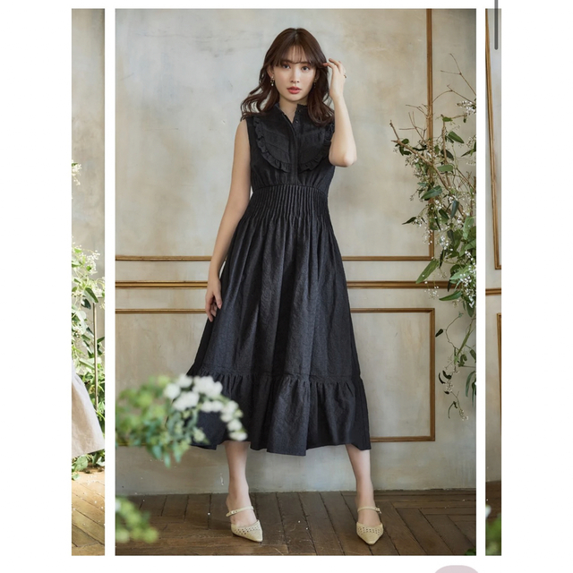 Her lip to(ハーリップトゥ)のherlipto paisley cotton lace long dress レディースのワンピース(ロングワンピース/マキシワンピース)の商品写真