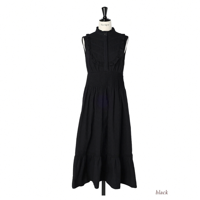 注目ブランド herlipto paisley cotton lace long dress ロング
