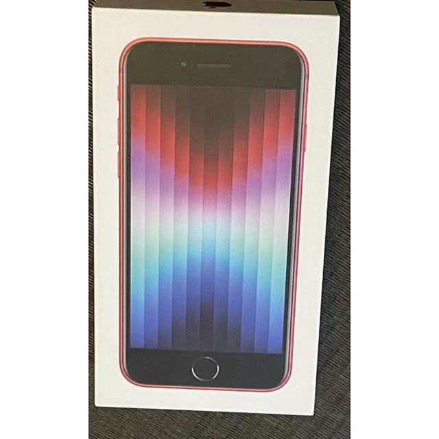 Apple - 【新品未開封】iPhone SE (第3世代) レッド64 GB SIMフリーの