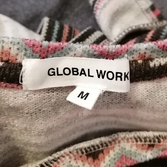 GLOBAL WORK(グローバルワーク)のエスニック柄　トップス キッズ/ベビー/マタニティのキッズ服女の子用(90cm~)(Tシャツ/カットソー)の商品写真