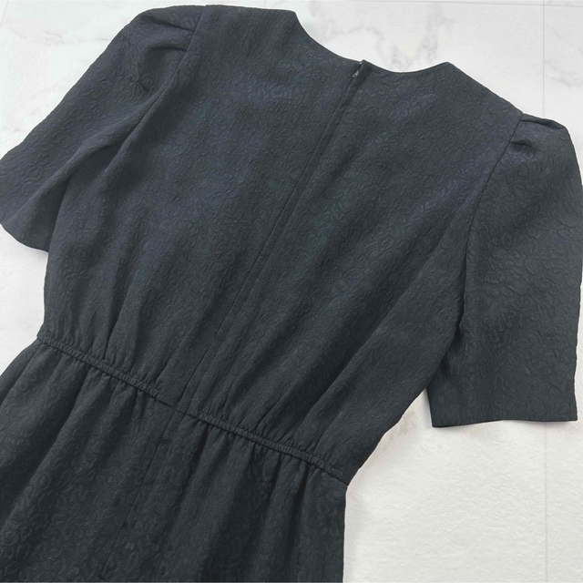 ○【美品】ユキトリイ 高級喪服礼服 ワンピーススーツ 日本製□-