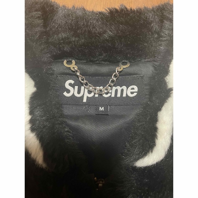 SUPREME フェイクファー バーシティ ジャケット ブルゾン