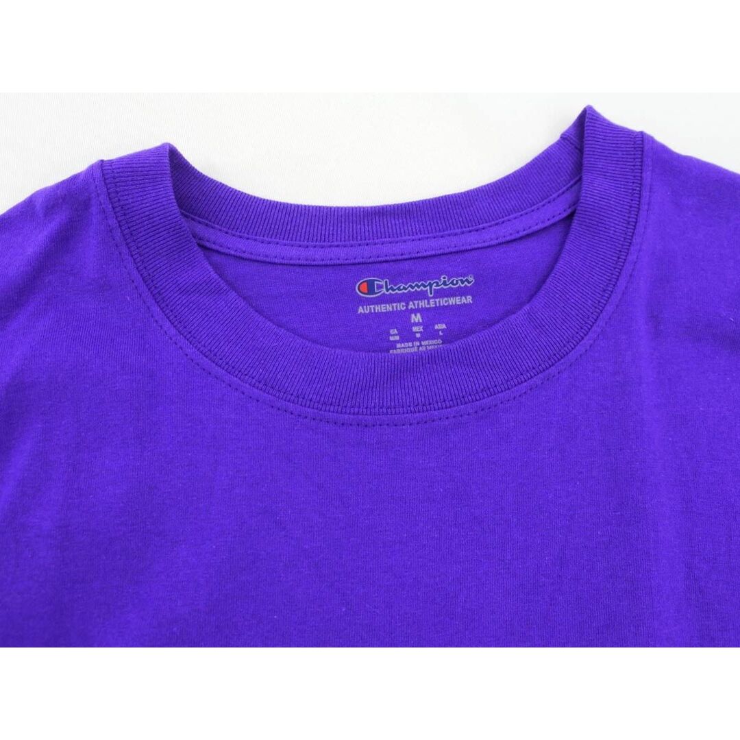 Champion(チャンピオン)のチャンピオン Tシャツ sizeM/紫 ■◆ メンズ メンズのトップス(Tシャツ/カットソー(半袖/袖なし))の商品写真