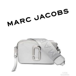 マークジェイコブス(MARC JACOBS)の新品 ❤︎ MARC JACOBSマークジェイコブス スナップショット シルバー(ショルダーバッグ)