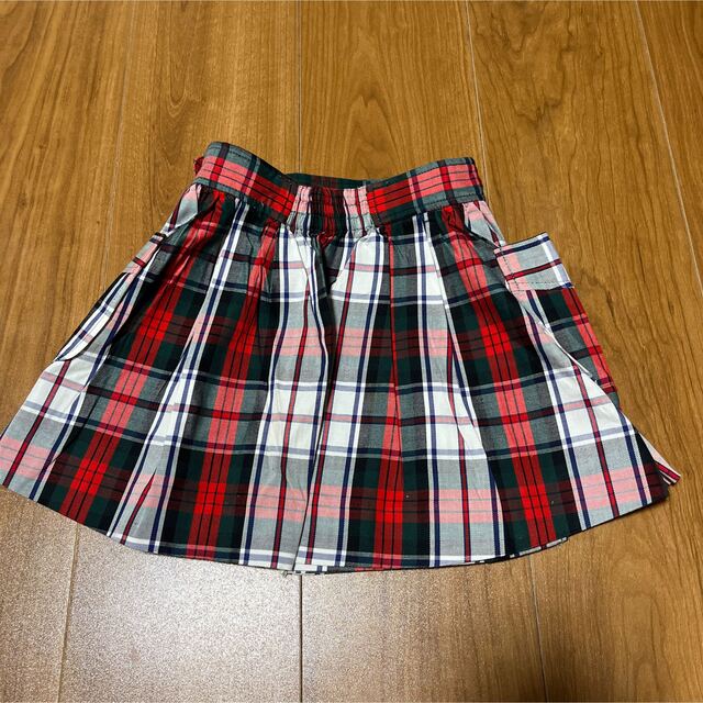 ミニバツ　100 スカート キッズ/ベビー/マタニティのキッズ服女の子用(90cm~)(スカート)の商品写真