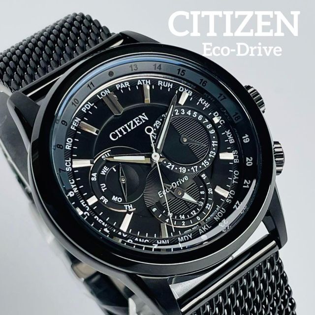 CITIZEN   新品未使用定価7万 シチズン クロノグラフ エコドライブ