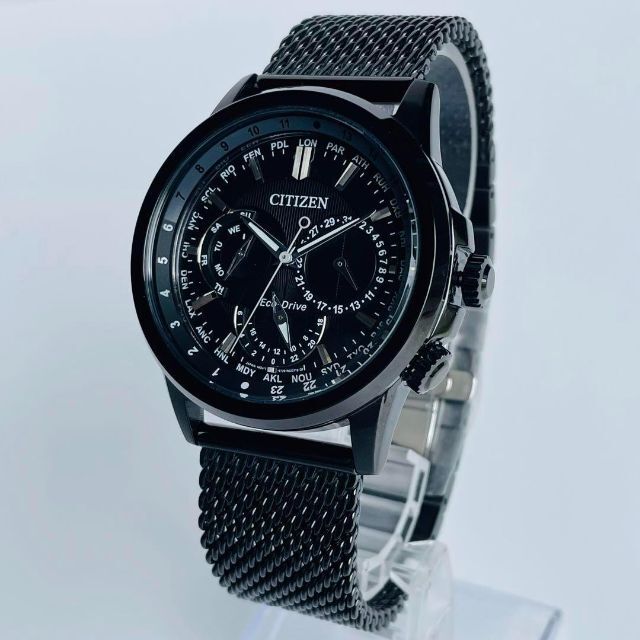 新品【高級時計 シチズン】CITIZEN クロノグラフ エコドライブ メンズ