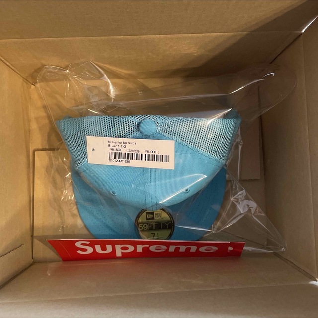 Supreme(シュプリーム)のsupreme Box Logo Mesh Back New Era 7 1/2 メンズの帽子(キャップ)の商品写真