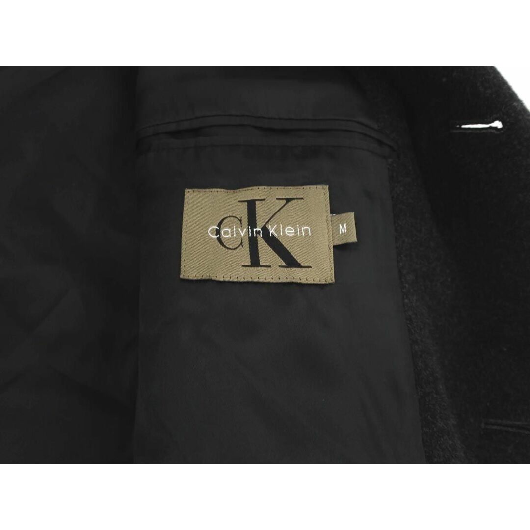 Calvin Klein(カルバンクライン)のCalvin Klein カルバンクライン ウール混 ロング チェスター コート sizeM/グレー ◆■◎メンズ メンズのジャケット/アウター(チェスターコート)の商品写真