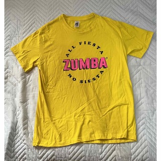 ズンバ(Zumba)のZUMBA ズンバ　半袖Tシャツ　イエロー　XL(ダンス/バレエ)