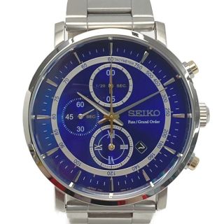 セイコー(SEIKO)の☆☆SEIKO セイコー Fate Grand Order セイバー/アルトリア・ペンドラゴンモデル SZER053 クォーツ 腕時計 スタンド付き(腕時計(アナログ))