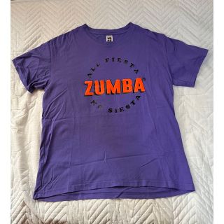 ズンバ(Zumba)のZUMBA ズンバ　半袖Tシャツ　パープル　XL(ダンス/バレエ)