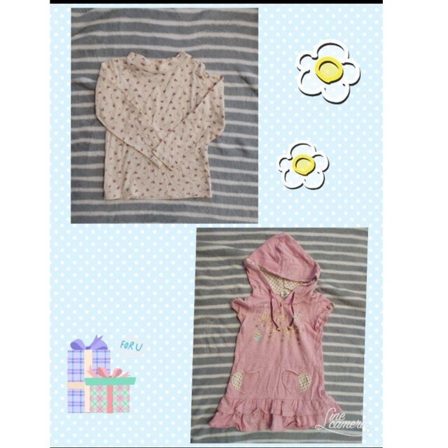 MUJI (無印良品)(ムジルシリョウヒン)の女の子　110  12着セット キッズ/ベビー/マタニティのキッズ服女の子用(90cm~)(その他)の商品写真