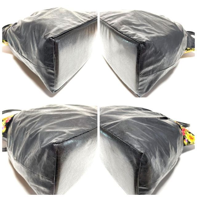 FEILER(フェイラー)のフェイラー トートバッグ ハンドバッグシュニール織 アネモネ ブラック 合成皮革 レディースのバッグ(トートバッグ)の商品写真