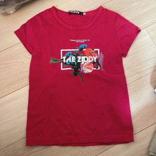 ジディー(ZIDDY)のziddy ジディー　半袖　Tシャツ　濃いピンク　130(Tシャツ/カットソー)