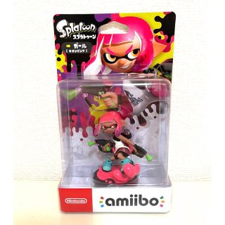 ニンテンドウ(任天堂)のアミーボ スプラトゥーン ガール　ネオンピンク 新品／未開封(ゲームキャラクター)