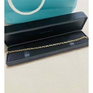 ティファニー(Tiffany & Co.)のティファニー TナローチェーンブレスレットTiffany  k18yg ゴールド(ブレスレット)