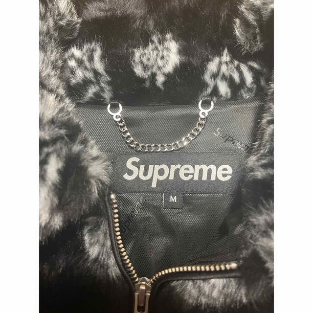 Supreme(シュプリーム)のBandana Faux Fur Bomber Jacket "Black" メンズのジャケット/アウター(ブルゾン)の商品写真