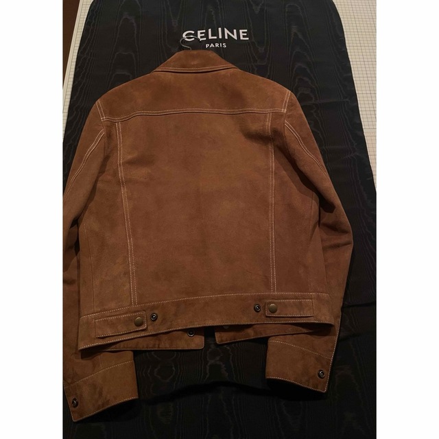 CELINE セリーヌ　20SS 羊革　セブンティーズ　レザージャケット