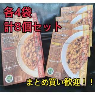 ナカムラヤ(中村屋)のレトルトカレー　新宿中村屋　キーマカレー2種　8箱(レトルト食品)