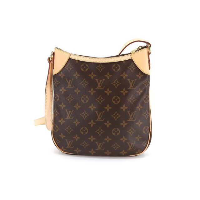 未使用 展示品 ルイ ヴィトン LOUIS VUITTON モノグラム オデオン PM ショルダー バック ブラウン M56390 ゴールド 金具 VLP 90189507