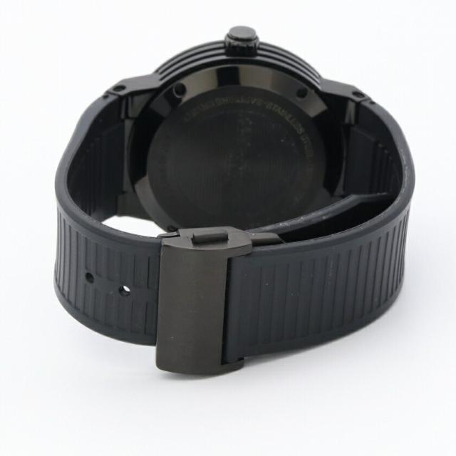 Salvatore Ferragamo(サルヴァトーレフェラガモ)のF-80 スマートウォッチ メンズ 腕時計 クオーツ SS ラバー ブラック ブラック文字盤 ジャンク品 メンズの時計(腕時計(デジタル))の商品写真