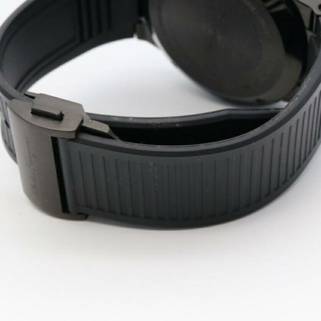 Salvatore Ferragamo(サルヴァトーレフェラガモ)のF-80 スマートウォッチ メンズ 腕時計 クオーツ SS ラバー ブラック ブラック文字盤 ジャンク品 メンズの時計(腕時計(デジタル))の商品写真