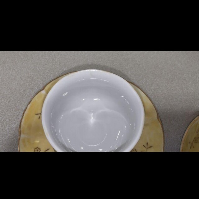 pearl china カップ&ソーサー セット2客 インテリア/住まい/日用品のキッチン/食器(グラス/カップ)の商品写真